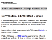 Tablet Screenshot of emeroteca.braidense.it