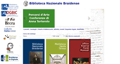 Desktop Screenshot of braidense.it